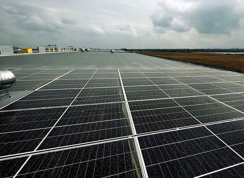 Paneles solares de Silicio monocristalino